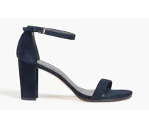 Suede sandals - Blue