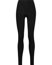 Dolce & Gabbana Ribbed cashmere leggings - Black Black