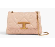 T Timeless quilted leather shoulder bag - Pink