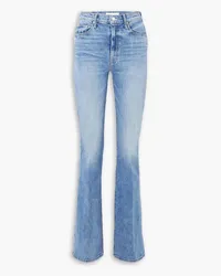 Mother Weekender high-rise flared jeans - Blue Blue