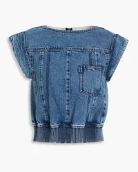 3.1 phillip lim Denim top - Blue Blue