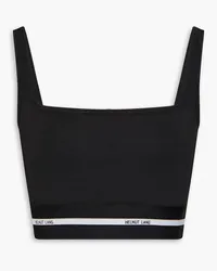 Helmut Lang Jersey bra top - Black Black