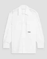 Alexander Wang Cotton-poplin shirt - White White