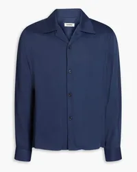 Sandro Satin shirt - Blue Blue