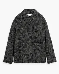 IRO Derya bouclé-knit wool-blend jacket - Black Black