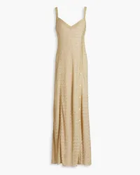 Missoni Metallic crochet-knit maxi dress - Metallic Metallic