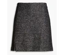 Belle bouclé mini skirt - Black