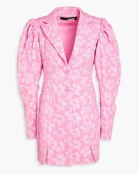 ROTATE Birger Christensen Cloqué blazer - Pink Pink