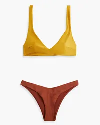 Zimmermann Two-tone bikini - Yellow Yellow