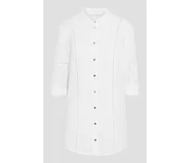 Fraser Island cotton-seersucker shirt - White