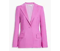 Wool and mohair-blend blazer - Pink