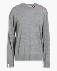 Thom Browne Wool-blend sweater - Gray Gray