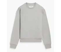 Cotton-fleece sweatshirt - Gray