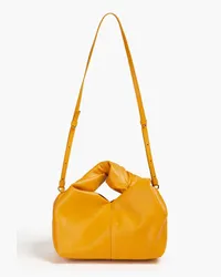 J.W.Anderson Twisted leather tote - Yellow Yellow