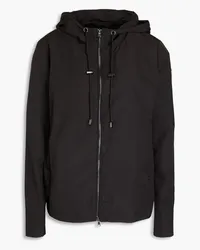 Emporio Armani Shell hooded jacket - Black Black