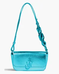 J.W.Anderson Metallic leather shoulder bag - Blue Blue