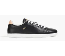TOD'S Leather sneakers - Black Black