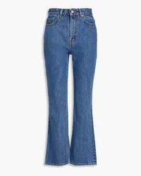 Ganni High-rise bootcut jeans - Blue Blue