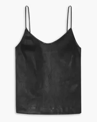 SPRWMN Leather camisole - Black Black