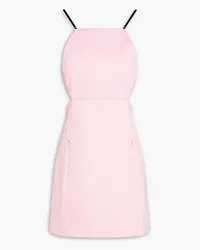 Alexander Wang Cutout duchesse-satin mini dress - Pink Pink