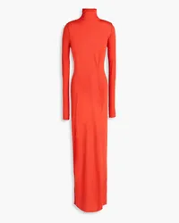 Rag & Bone Harlow wool-jersey maxi dress - Orange Orange