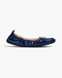 TOD'S Patent-leather loafers - Blue Blue