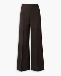 Co Twill wide-leg pants - Brown Brown