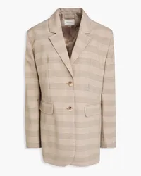 Holzweiler Checked jacquard blazer - Neutral Neutral