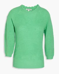 Autumn Cashmere Ribbed cashmere sweater - Green Green