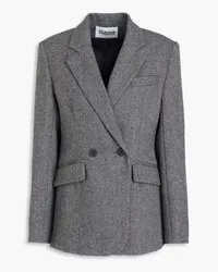 Claudie Pierlot Herringbone tweed blazer - Black Black