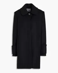 Claudie Pierlot Wool-blend felt coat - Black Black