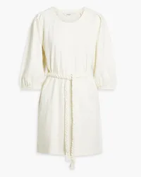 Joie Cotton-jersey mini dress - White White