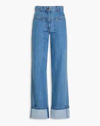 REJINA PYO Nemy high-rise straight-leg jeans - Blue Blue