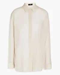 Theory Cotton-voile shirt - Neutral Neutral