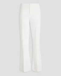 Alice + Olivia Alice Olivia - Tisa crepe flared pants - White White