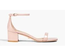 Patent-leather sandals - Pink