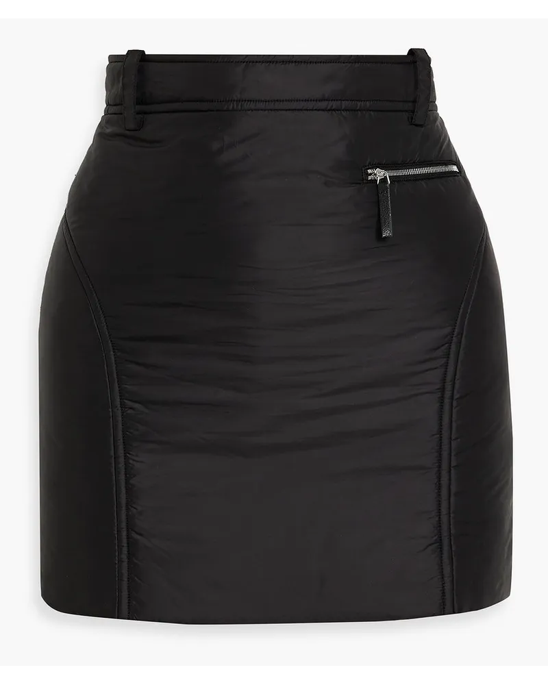 KHAITE Mitsi shell mini skirt - Black Black