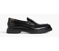Ellis leather loafers - Black