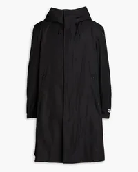 Y-3 Twill hooded coat - Black Black