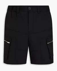 Jacquemus Stretch wool-crepe cargo shorts - Black Black