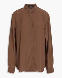 Theory Cady shirt - Brown Brown