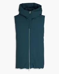 Jil Sander Shell hooded vest - Blue Blue