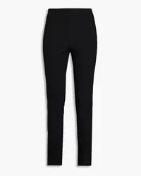 Rag & Bone Simone cropped cotton-blend twill slim-leg pants - Black Black