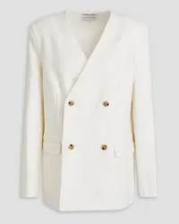 Loulou Studio Wool and cashmere-blend felt blazer - White White