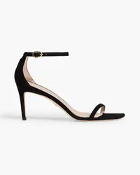 Stuart Weitzman Suede sandals - Black Black