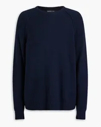 James Perse Brushed cotton-blend sweater - Blue Blue