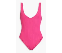 Michelle ribbed swimsuit - Pink