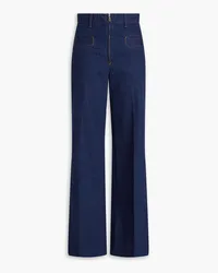 Sandro High-rise flared jeans - Blue Blue