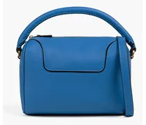 Treasure leather camera bag - Blue