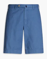 Slowear Incotex cotton chino shorts - Blue Blue